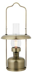Lampa Stołowa Markslöjd, Fanos, ściemnialny, antyczny mosiądz, salon, metal, antyczny