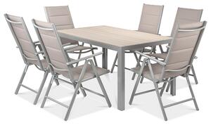 Zestaw ogrodowy SYDNEY Silver/Taupe