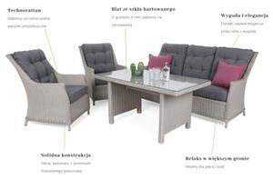 Zestaw mebli ogrodowych HOME & GARDEN Alicante 280504 Szary