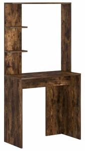 Biurko dÄ b wÄdzony 78,5 x 37 x 154,5 cm materiaÅ drewnopochodny