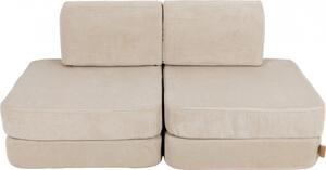 Pocket Sofa Basic Slimcord Ecru - Meowbaby®