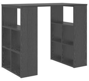 Biurko czarny dÄ b 90 x 50 x 75 cm materiaÅ drewnopochodny