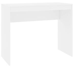 Biurko, biaÅe, 90x40x72 cm, materiaÅ drewnopochodny