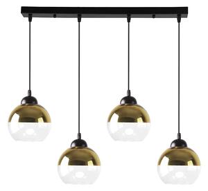 Nowoczesna lampa wisząca z czterema kloszami 3X D239 F2-Z65