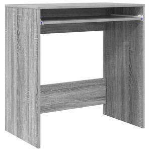 Biurko szary sonoma 77,5 x 43 x 79 cm materiaÅ drewnopochodny