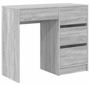 Biurko szary sonoma 90 x 37.5 x 75 cm materiaÅ drewnopochodny