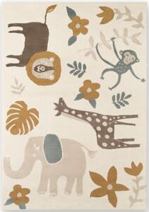 Kremowy dywan dziecięcy 120x170 cm Animal Safari – Hanse Home
