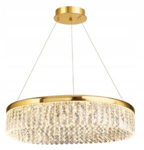 Marsille 50 Lampa Wisząca 21W LED Złoty 50cm 3000K-6000K Nowoczesna ring