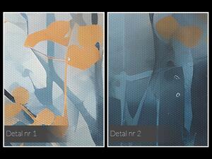 Leśne sonety - nowoczesny obraz na płótnie - 120x80 cm