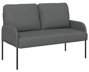 Nowoczesna sofa w minimalistycznym stylu - ciemnoszara
