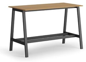 Wysoki stół barowy, 1600 x 800 mm, buk
