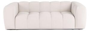 Kremowa aksamitna sofa 225 cm Cube – Bonami Selection