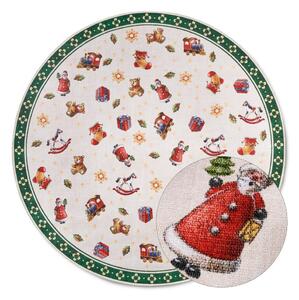 Zielony okrągły dywan ze świątecznym motywem ø 150 cm Green Christmas – Villeroy&Boch