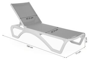 Leżaki HOME & GARDEN Monako 458411 Brązowy