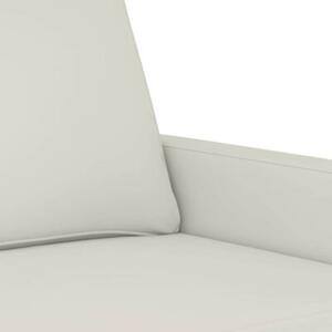 Fotel, kremowy, 60 cm, obity aksamitem
