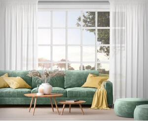 Firana gotowa EUROFIRANY Debra 140 x 270 cm BiaÅy