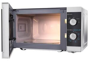 Kuchenka mikrofalowa SHARP YC-MS01E-S 800W średnica 25.5 cm pojemność 20L Srebrny