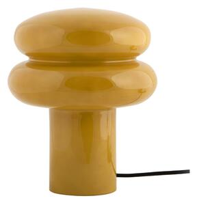 Szklana lampa stołowa w kolorze ochry (wysokość 24 cm) Incesante – Leitmotiv