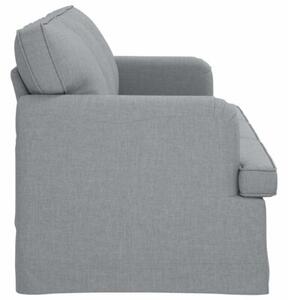 Nowoczesna moduÅowa kanapa jasnoszara z ergonomicznym designem