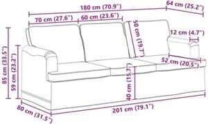Nowoczesna moduÅowa kanapa jasnoszara z ergonomicznym designem