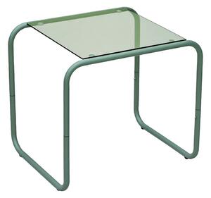 Stolik ze szklanym blatem 40x50 cm Ventana – Leitmotiv