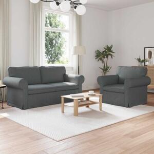 ModuÅowa kanapa w stylu nowoczesnym w kolorze ciemnoszarym