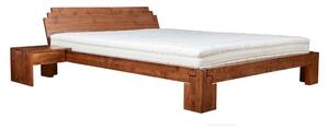 Łóżko drewniane Peru : Rozmiar - 100x200, Pojemnik na pościel - Nie, Rodzaj drewna - Olcha, Wybarwienie drewna - Olcha naturalna
