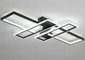 Salonowa lampa sufitowa SLP8192 LED 75 frames czarna