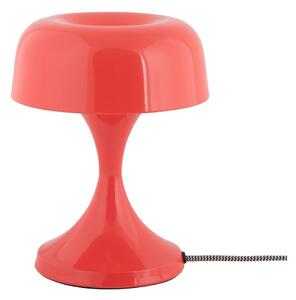 Czerwona metalowa lampa stołowa (wysokość 20 cm) Moda Retro – Leitmotiv