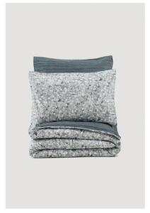 Biało-szara pościel dwuosobowa z bawełny renforcé 260x220 cm Molly – Mijolnir