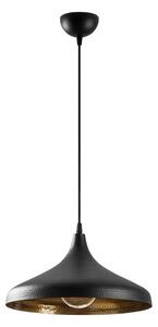 Czarna lampa wisząca z metalowym kloszem ø 36 cm Tattoo – Opviq lights