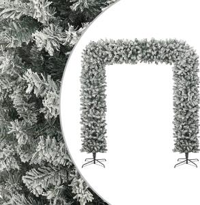Girlanda świąteczna flokowana sztucznym śniegiem, 240 cm