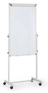 Mobilny flipchart, powierzchnia kombinowana, 1200 × 700 mm