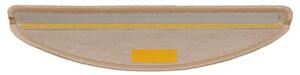 Samoprzylepne nakÅadki na schody, 15 szt., 56x17x3 cm, beÅ¼owe