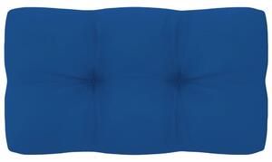 Poduszka na sofę z palet, niebieska, 70x40x10 cm
