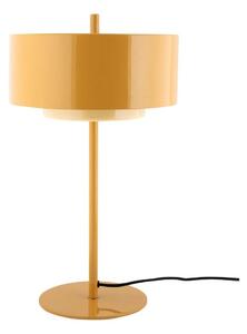 Metalowa lampa stołowa w kolorze ochry (wysokość 50 cm) Grato Anillo – Leitmotiv