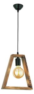 Lampa wisząca z drewna grabu Geometrik Triangle