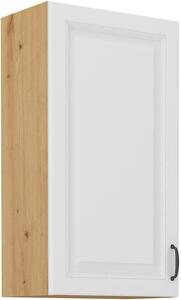 Szafka kuchenna wisząca górna STILO 45 G-90 1F Biały/Dąb Artisan