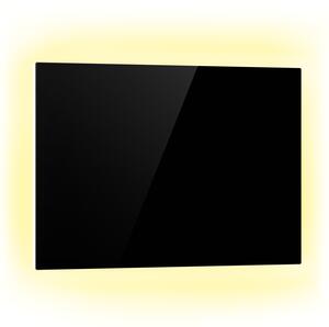 Klarstein Mojave 750 Smart, panel grzewczy na podczerwień 2 w 1, grzejnik, 85 x 60 cm, 750 W, podświetlenie RGB