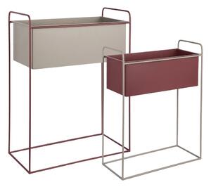 Metalowe kwietniki 2 szt. (wysokość 65 cm) Reina – PT LIVING