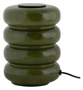 Szklana lampa stołowa LED w kolorze khaki (wysokość 16,5 cm) Aro – Leitmotiv