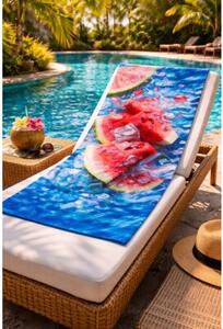 Ręcznik Plażowy Kąpielowy Szybkoschnący Na Basen 70x140cm Mikrofibra Arbuz
