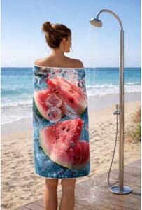 Ręcznik Plażowy Kąpielowy Szybkoschnący Na Basen 70x140cm Mikrofibra Arbuz