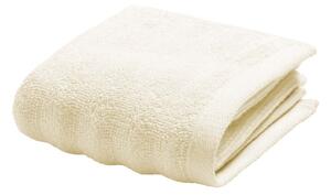 Kremowy bawełniany ręcznik frotte 30x50 cm Maya – douceur d'intérieur