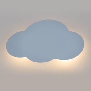 Kinkiet dziecięcy CLOUD 4966 TK Lighting – błękitna lampa ścienna do pokoju dziecka, 2xG9, nowoczesna, polska produkcja