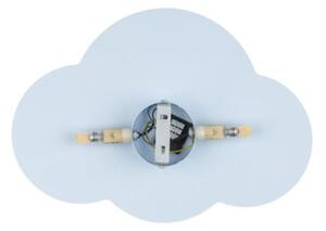 Kinkiet dziecięcy CLOUD 4966 TK Lighting – błękitna lampa ścienna do pokoju dziecka, 2xG9, nowoczesna, polska produkcja