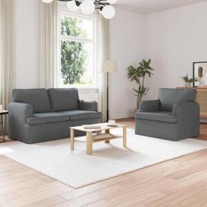ModuÅowa sofa nowoczesna w kolorze ciemnoszarym z ergonomicznym designem