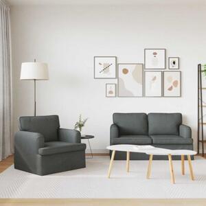 ModuÅowa sofa nowoczesna w kolorze ciemnoszarym z ergonomicznym designem