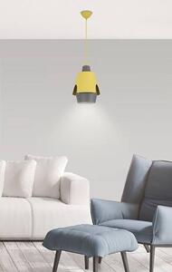 Dwukolorowa lampa wisząca - V010-Zola