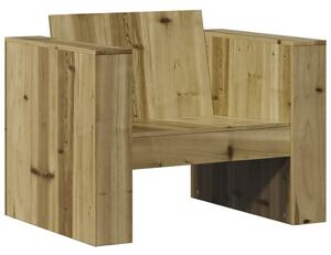 Fotel ogrodowy, 79x60x62 cm, impregnowane drewno sosnowe